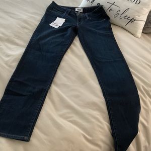 Paige Skyline Ankle Peg Jeans in Dixie